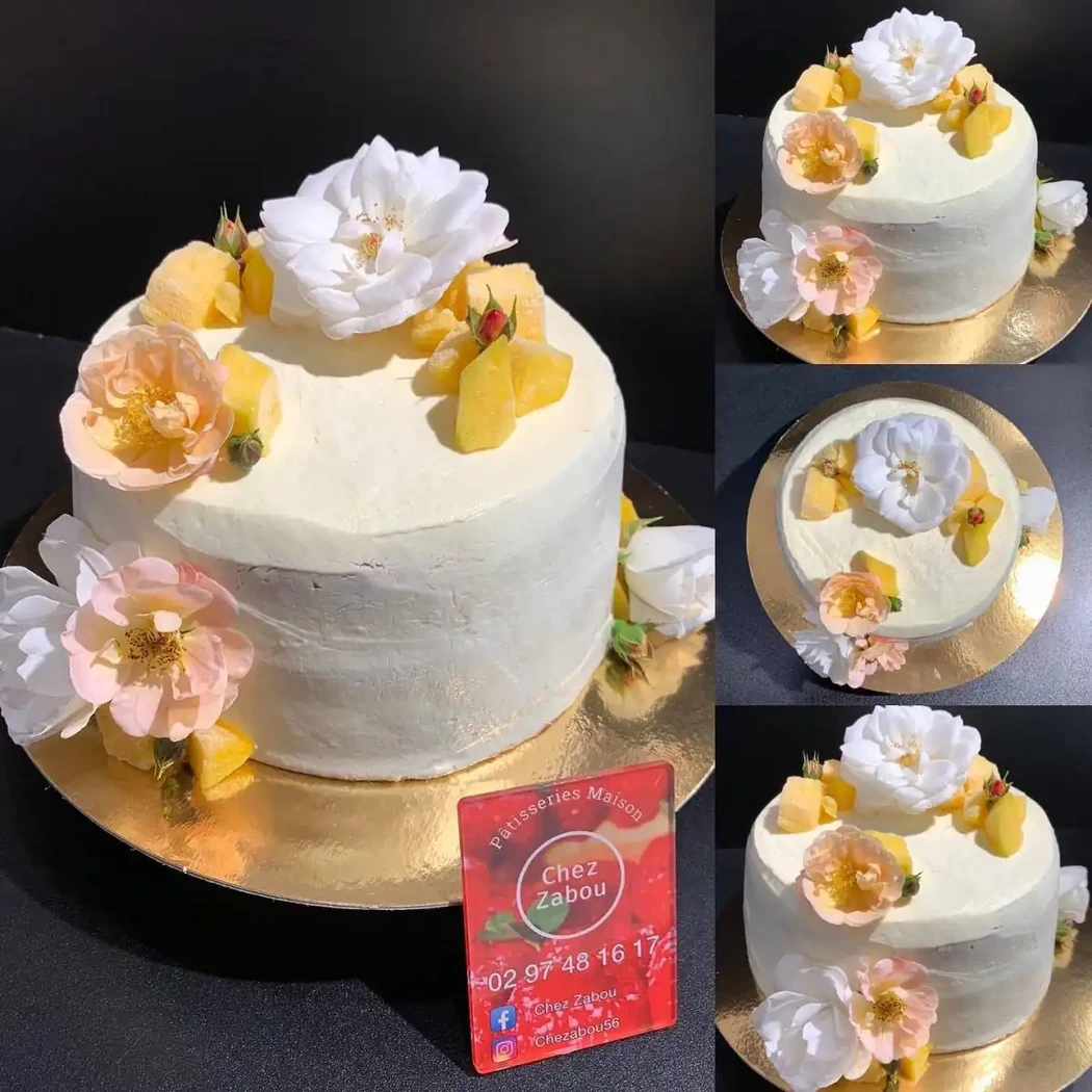 Layer cake mangue (6 euros/personne)