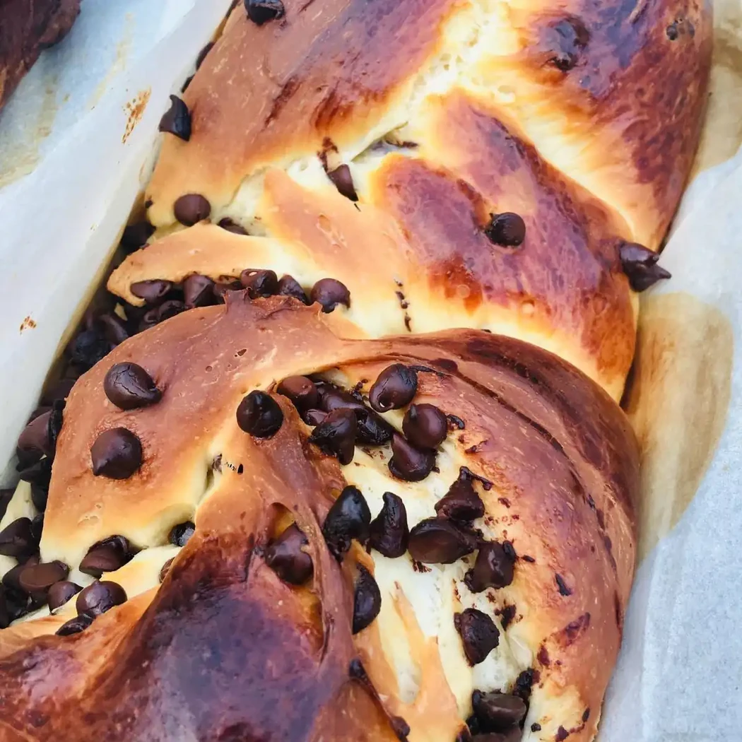 Brioche pépites de chocolat (6.50 euros/500 grammes)