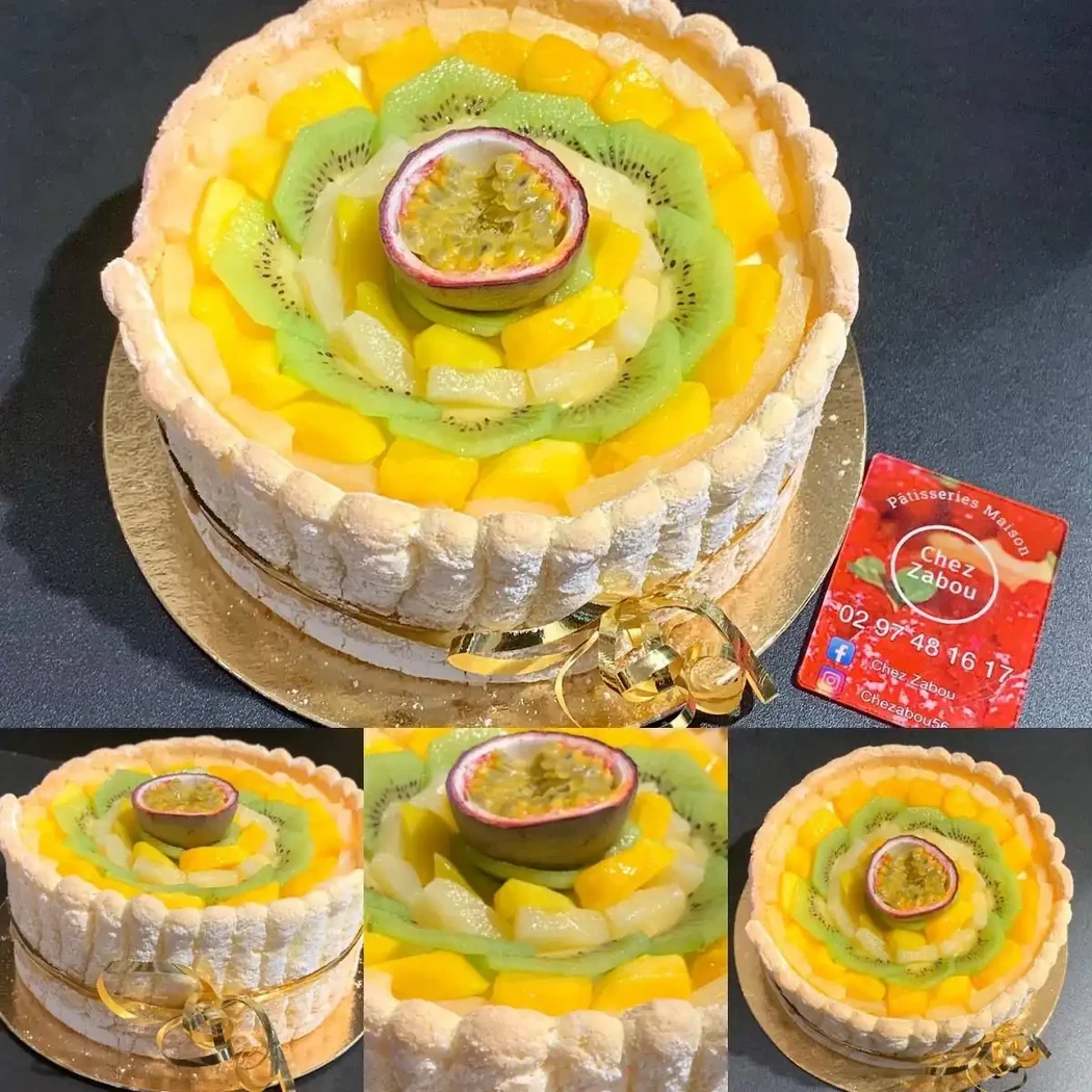 Charlotte aux fruits (5 euros/personne)