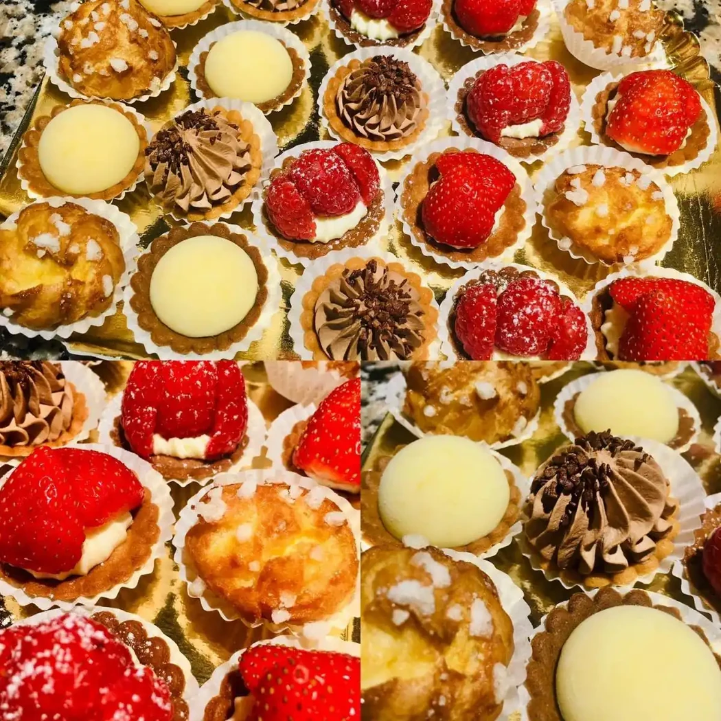 réductions sucrées (1.50 euros/pièce)